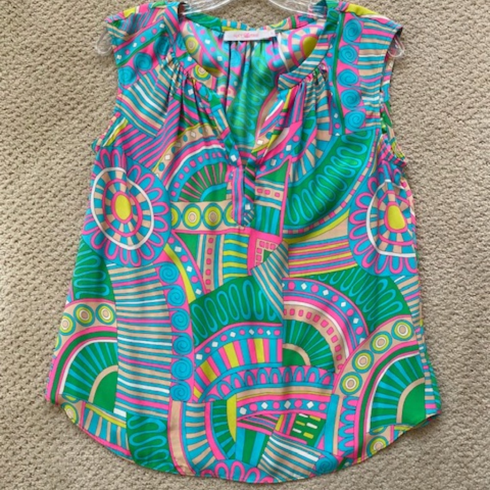EUC Alice & Trixie Silk Top💖